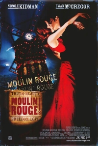 Movie poster for Moulin Rouge!