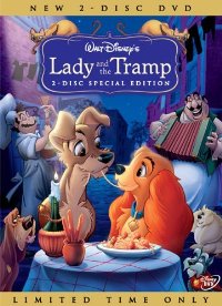 Movie poster for Lady and the Tramp